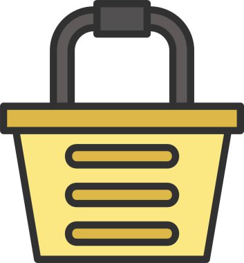 Alışveriş Sepeti Hattı Simgesi Dolduruldu