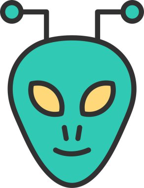 Uzaylı Satırı Doldurulmuş Simge