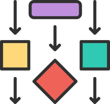 Akış Satırı Doldurulmuş Simge
