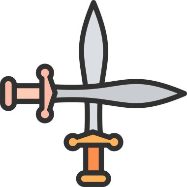 Kılıç Satırı Doldurulmuş Simge