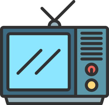 Televizyon Satırı Simge Dolduruldu