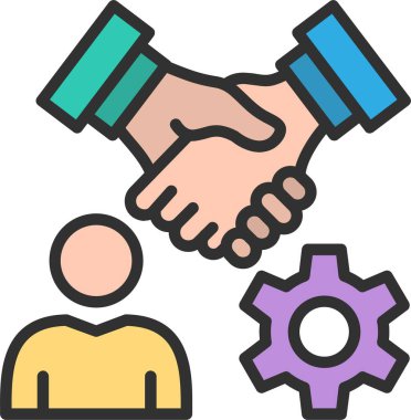 Simge Doldurulmuş İşbirliği Satırı