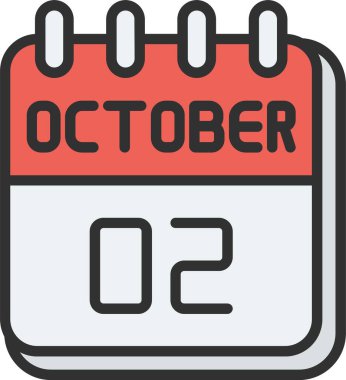 22 Ekim Satır Doldurulmuş Simge