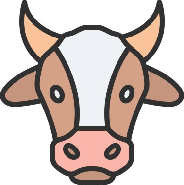 İnek Satırı Doldurulmuş Simge