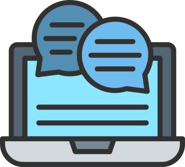 Simge Doldurulmuş Tartışma Satırı