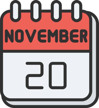 20 Kasım Satırı Doldurulmuş Simge