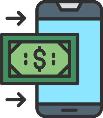 Çevrimiçi Ödeme Satırı Simge Dolduruldu