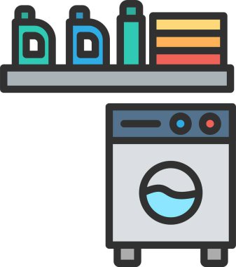 Simge Doldurulmuş Çamaşır Makinesi Hattı