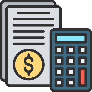 Hesap Satırı Doldurulmuş Simge