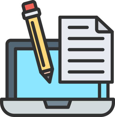 İçerik Yazma Satırı Simgesi Dolduruldu