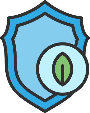 Kalkan Satırı Doldurulmuş Simge