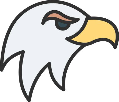 Kartal Satırı Doldurulmuş Simge