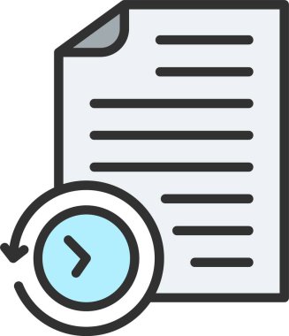 Geçmiş Satırı Doldurulmuş Simge