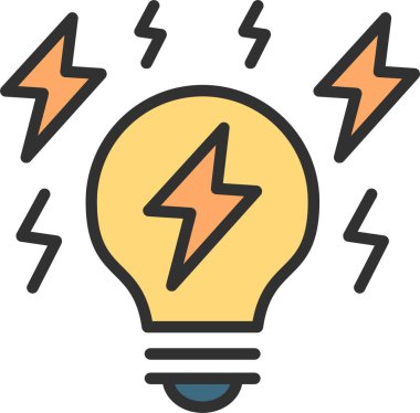 Güç Hattı Doldurulmuş Simge