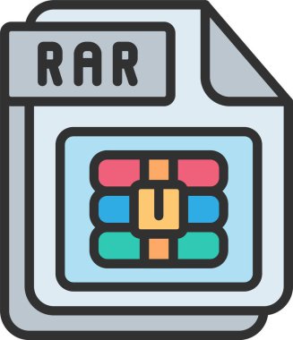 RAR Satırı Doldurulmuş Simge