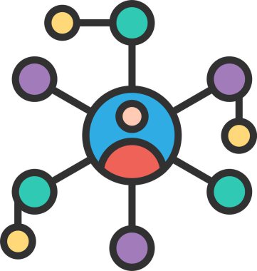 Ağ Satırı Doldurulmuş Simge