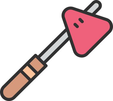 Simge Doldurulmuş Refleks Çekiç Satırı