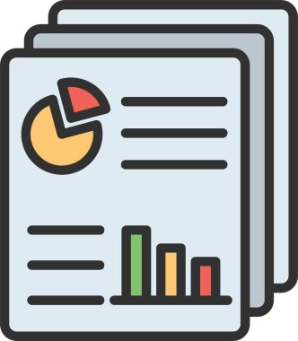 Rapor Satırı Dolu Simge