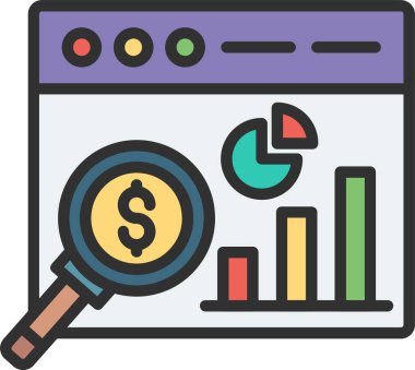 Analitik Satır Doldurulmuş Simge