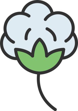 Simge Doldurulmuş Pamuk Çizgisi