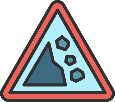 Düşen Kayalar Satırı Simge Dolduruldu