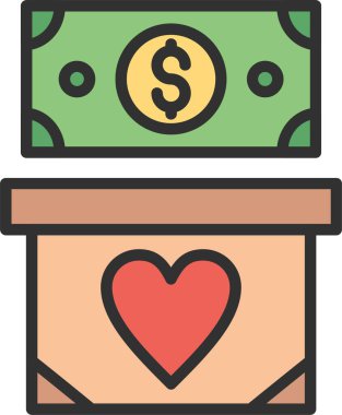 Paket Satırı Doldurulmuş Simge