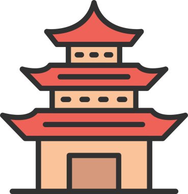 Pagoda Satırı Simge Dolduruldu