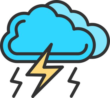 Gök Gürültüsü Satırı Dolu Simge