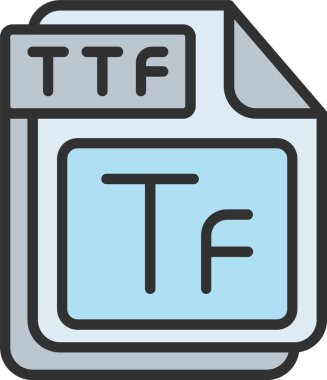 TTF Satırı Doldurulmuş Simge