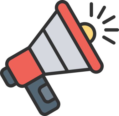 Duyuru Satırı Dolu Simge