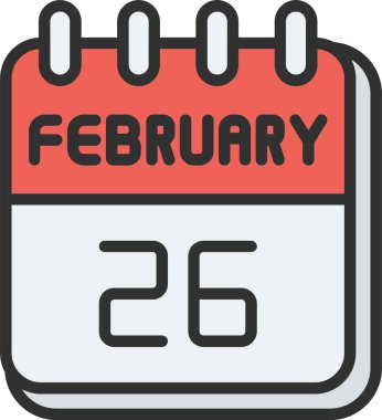 Simge Doldurulmuş 26 Şubat Satırı