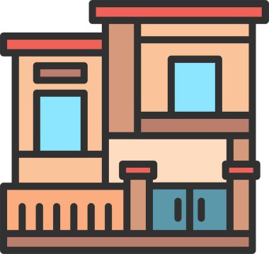 Ev Satırı Dolu Simge