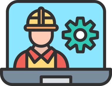 Çevrimiçi İşçi Hattı Simge Dolduruldu