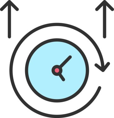 Fazla mesai Satırı Doldurulmuş Simge