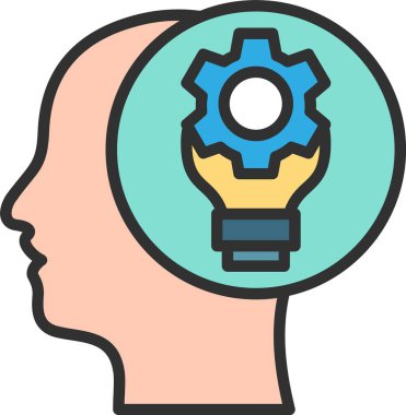 Simge Doldurulmuş Düşünce Satırı