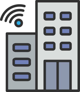 İnternet Servis Satırı Simge Dolduruldu