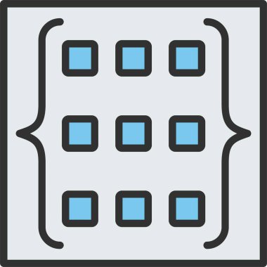 Matris Satırı Simge Dolduruldu