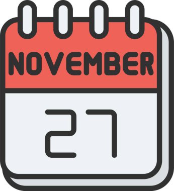 27 Kasım Satırı Doldurulmuş Simge