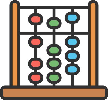 Abaküs Satırı Doldurulmuş Simge