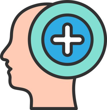 Zihinsel olarak İnce Satır Doldurulmuş Simge