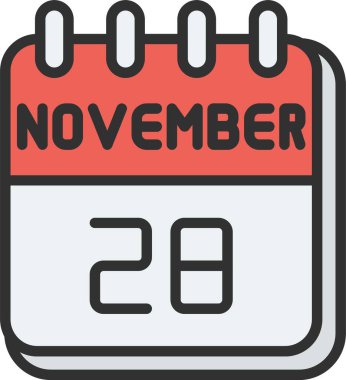 28 Kasım Satır Doldurulmuş Simge