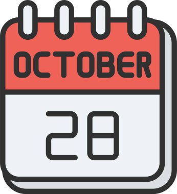 28 Ekim Satır Doldurulmuş Simge