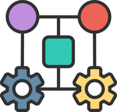 Simge Doldurulmuş Makine Öğrenme Satırı