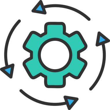İşlem Satırı Doldurulmuş Simge
