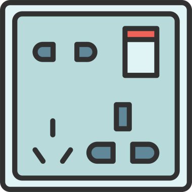 Soket Satırı Doldurulmuş Simge