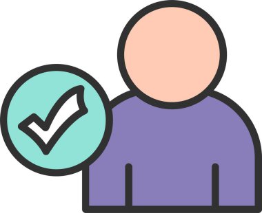 Doğrulanmış Kullanıcı Satırı Doldurulmuş Simge