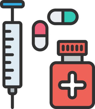 Tıp Hattı Dolgulu Simge