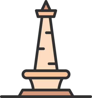 Monas Satırı Doldurulmuş Simge