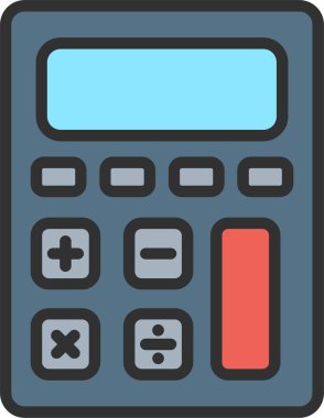 Hesaplayıcı Satırı Doldurulmuş Simge