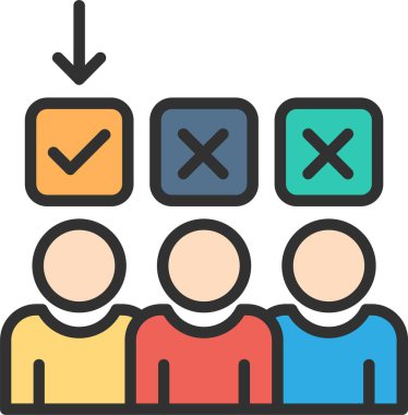 Seçim Satırı Doldurulmuş Simge